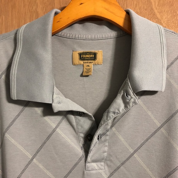 🔥 LAST CHANCE 🔥 The Foundry Supply Co Quick-Dri Polo Shirt - Picture 3 of 8